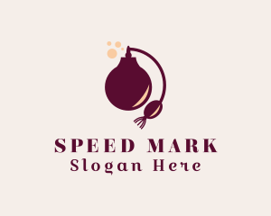 Scent Perfume Bottle logo design