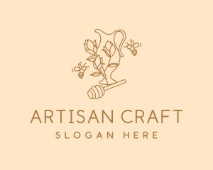 Artisan Pitcher Flower logo design