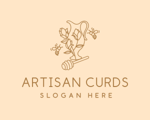 Artisan Pitcher Flower logo design