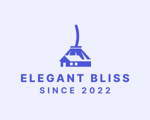 Violet - House Broom Cleaning logo design