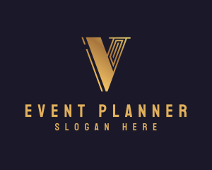 Elegant - Luxury Elegant Brand Letter V logo design