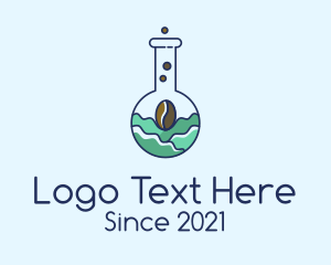 Cafe - Coffee Bean Laboratory logo design