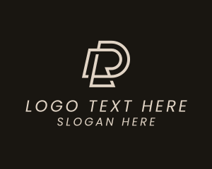 Business Marketing Letter RD logo design