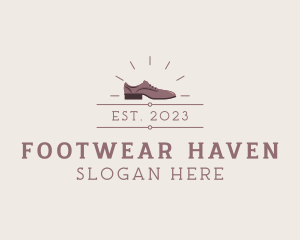 Leather Oxford Shoes logo design