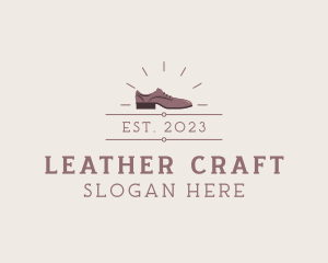 Leather Oxford Shoes logo design
