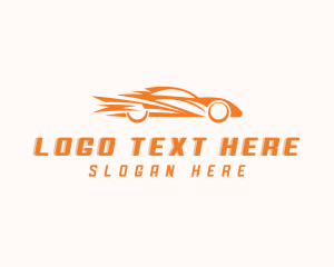 Fast Car Vehicle Logo