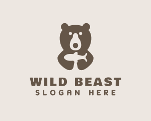 Wild Bear Fishing logo design