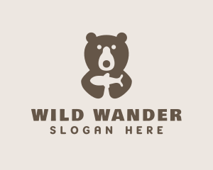 Wild Bear Fishing logo design