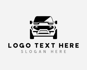 Car - Car Driving SUV logo design