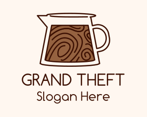 Brown Coffee Carafe Logo