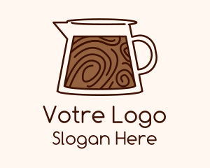 Brown Coffee Carafe Logo