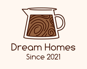 Coffee Cup - Brown Coffee Carafe logo design
