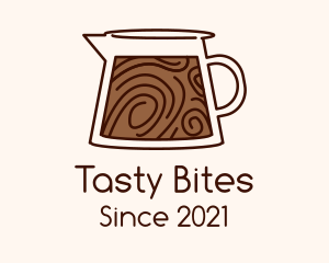 Brown Coffee Carafe logo design