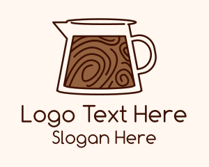 Brown Coffee Carafe Logo