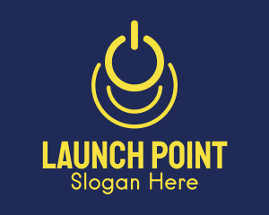Start - Yellow Power Smile logo design