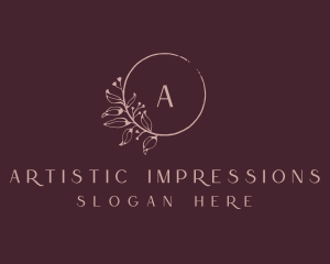 Beauty Floral Salon logo design