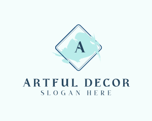 Decorate - Watercolor Paint Cosmetics logo design