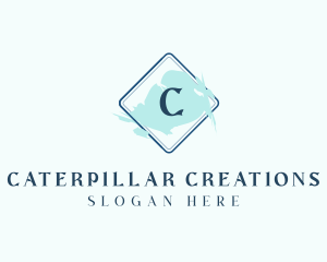 Watercolor Paint Cosmetics logo design