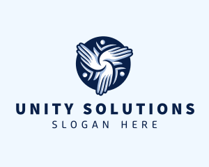 United - Hand Community Foundation logo design
