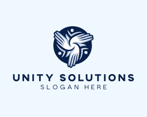 United - Hand Community Foundation logo design