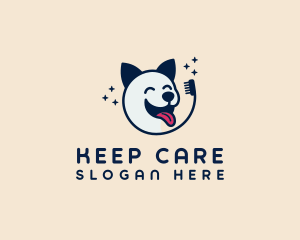 Puppy Dog Pet Care logo design