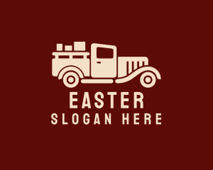 Pickup - Farm Pickup Truck logo design