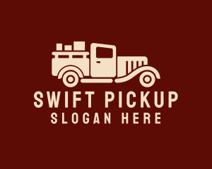 Pickup - Farm Pickup Truck logo design