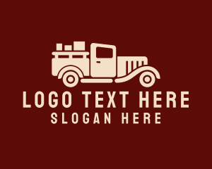 Auto - Farm Pickup Truck logo design