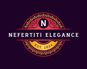 Luxury Decorative Badge logo design