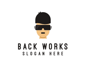 Back - Geek VR Player logo design