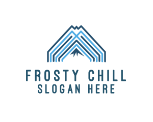 Freezer - Travel Mountain Climbing logo design