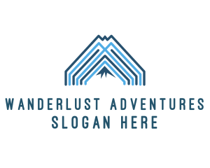 Travel - Travel Mountain Climbing logo design