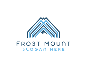 Travel Mountain Climbing logo design