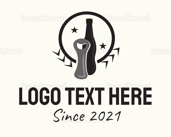 Beer Bottle Opener Logo