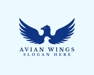 Eagle Bird Wings logo design