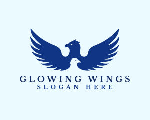 Eagle Bird Wings logo design