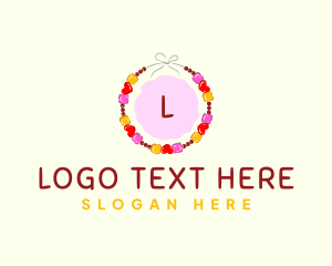 Handmade - Handmade Bracelet Beads logo design