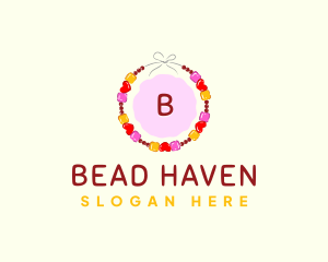 Handmade Bracelet Beads logo design