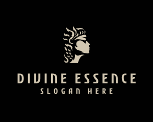 Deity - Valkyrie Lady Goddess logo design