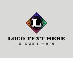 Multicolor - Decorative Tile Brand logo design