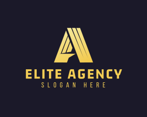 Agency - Premium Fold Agency logo design