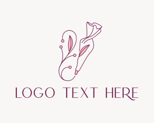 Delicious - Aesthetic Piping Bag logo design