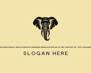 Savanna - Safari African Elephant logo design