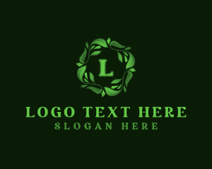 Vegan - Gardening Leaf Plant logo design