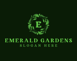 Gardening Leaf Plant logo design