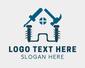 Home Builder Construction Tools  Logo