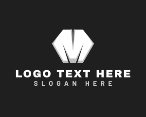 Industrial Construction Contractor  Logo