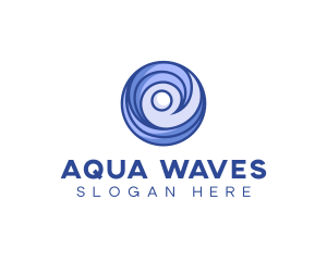 Sea Wave Surfing logo design