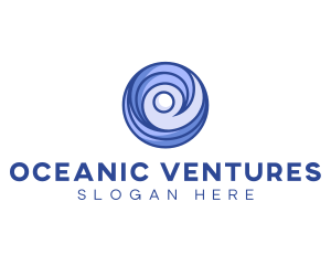 Sea Wave Surfing logo design