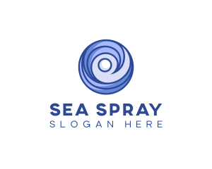 Sea Wave Surfing logo design